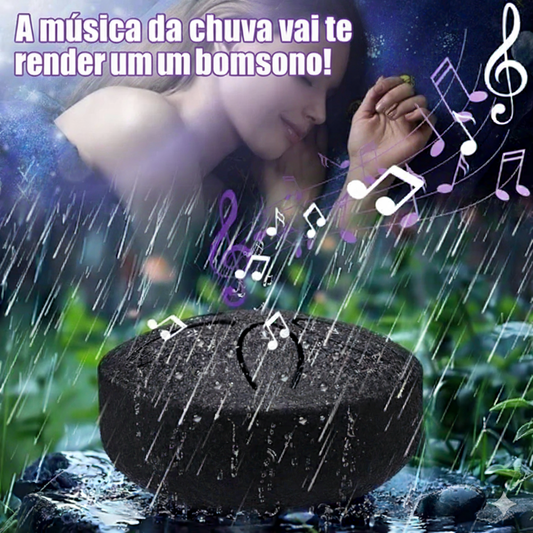 Tambor de Chuva Sino Relaxanate de Jardim  - Vem com Baquetas